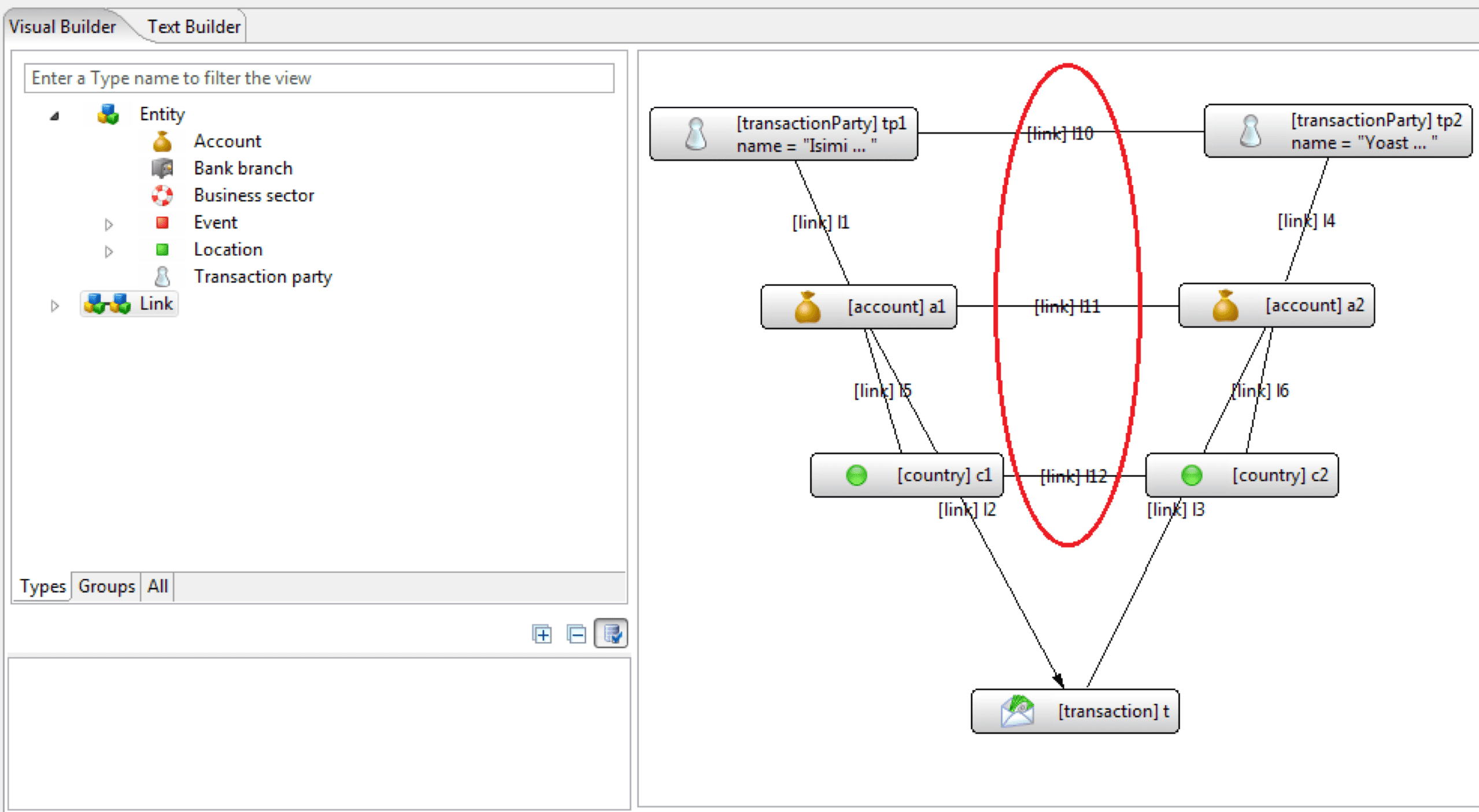 Semantic Graph Query Language (SGQL) for Search and Graph Transformation
